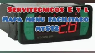 MAPA MENU FACILITADO MANUAL CONTROL MT512