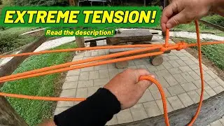 Quick VERSATACKLE Tutorial - No Gear Extreme Rope Tensioning System