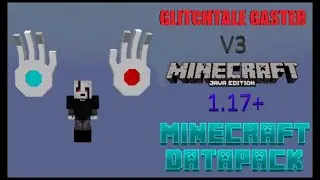 Glitchtale Gaster Minecraft Datapack 1.17+ (V3)