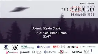 Tool Shed Demo: Ek47 | Kevin Clark | WWHF 2023
