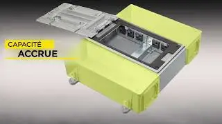 Boîtes de sol SystemOne Eternal de Hubbell Wiring Device-Kellems