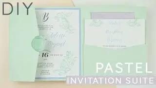 Pastel Invitation Suite | DIY