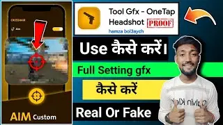 tool gfx onetap headshot app use kaise kare || tool gfx onetap headshot app real or fake || tool gfx