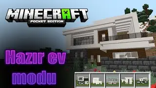 Mcpe hazır ev modu -Instant Houses Addon 