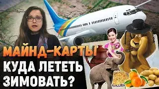 КУДА ЛЕТЕТЬ БЕЗ ВИЗЫ? Структурирование информации с помощью майнд-карты. 12+