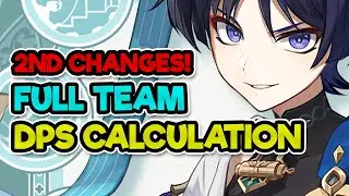 Scaramouche 2nd Changes: Updated Full Team DPS Calculation, Complete Weapon DPS Chart Genshin Impact