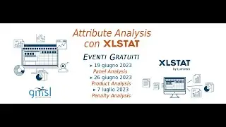 Webinar XLSTAT | Attribute Analysis - Product Analysis con XLSTAT