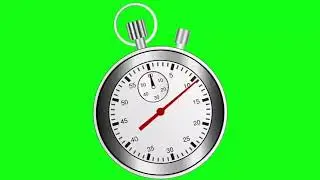 15 second green screen clock!!Record it !!