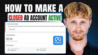 How to Make a Closed Ad Account Active in Meta Ads Manager 2026 | Step-by-Step Reactivate Ad Account