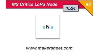 MS Critics LoRa Node Presentazione