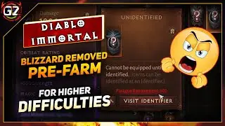 Blizzard Remove Pre-farming For Higher Inferno Difficulties | Diablo Immortal