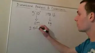 Converting Units with Dimensional Analysis