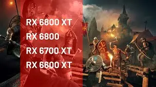 RX 6800 XT vs RX 6800 vs RX 6700 XT vs RX 6600 XT | Testing 13 games with Ultra settings