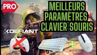 Meilleurs paramètres clavier souris XDefiant Saison 1 (Sensibilité Slide cancel mouvements)