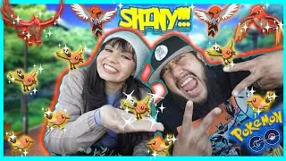 *SHINY* SHINY *SHINY*!!! LIT FLETECHLING COMMUNITY DAY!!! (POKEMON GO)