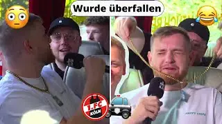 Zarbex wurde in Köln wegen seiner Kette überfallen😳👀🙆🏼‍♂️