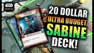 THE Sabine Wren ⚡ULTRA Budget⚡ Deck tech  |  Get started in SWU for 20$
