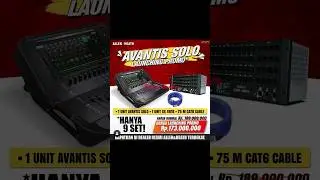 Paket Mixer Digital Allen&Heath AVANTIS SOLO Spesial Launching Promo ( Hanya di Bulan Maret 2024 )