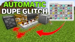 NEW WORKING AUTOMATIC DUPE GLITCH v26.13 In Minecraft Bedrock!