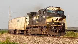 Chasing Norfolk Southern Roadrailer 255 on the Springfield-Hannibal District