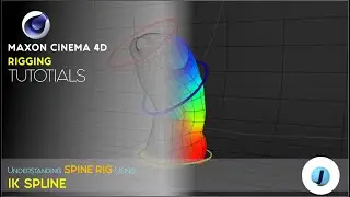Cinema 4D | Rigging Tutorial || IK Spline Rig #4