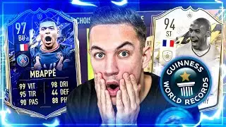 UNE DRAFT INCROYABLE SUR FIFA 22 ! DEFI 4321 !!