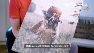 Holzplatte mit Foto bedruckt