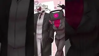 red cameraman x speakerwoman 