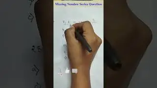 Missing Number Series Question for IBPS Clerk, PO, SSC | #missingnumber #ssccgl