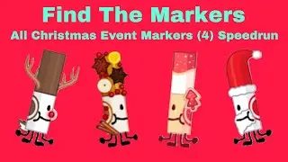 All Christmas Event Markers (4) Speedrun | 48.58 | Find The Markers