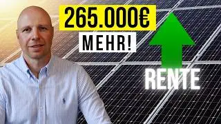 265.000€ mehr im Alter durch den Leverage Effekt!