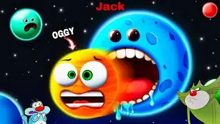 OGGY with JACK Gameplay Blop Eating Simulator in Roblox Adventure 123 Go Hindi