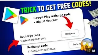 100% Real - How To Get Free Redeem Code | Free Redeem Code | Free Google Play Redeem Code |Anvislive