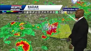Severe thunderstorm warnings issued for SE Ohio
