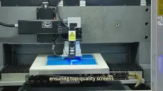 Touch screen Laser wire printing