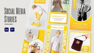 Social Media Stories v2 | After effects and premiere pro template | videohive