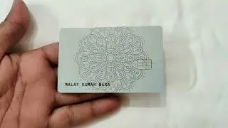 Paytm HDFC Bank Credit Card Unboxing