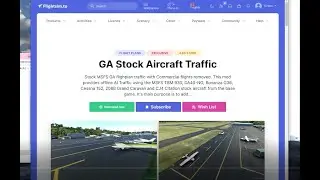 Get GA General Aviation Traffic to show near real time in MSFS2020 using AIG RealTraffic & PSTX