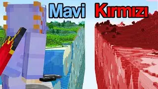 Neden Minecraft'ta Dünyayı RENKLER ile BOYADIM?