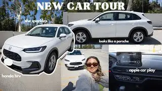 I BOUGHT A BRAND NEW CAR!!! | CAR TOUR 🚙🪩🏁 Honda HRV 2024