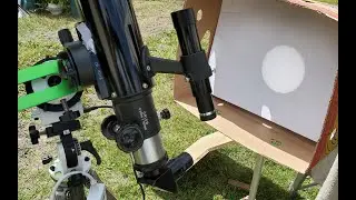 How to Make a Solar Projector With a Telescope - DG