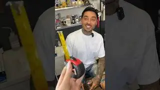 Can our artists pull exactly 4 inches ? 🤔  #tattoo #artists #guessinggame #tattooshop