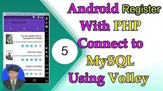 Android Volley JSON - #5 Android Register Using MySQL Database