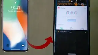 Iphone X Gestures on any android smartphone.