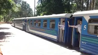 Детская железная дорога в Кратово