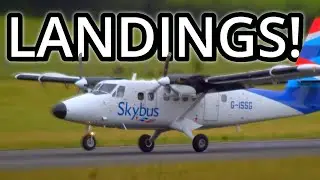 I Filmed Landings at Exeter Airport! (Butter)