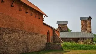Kreva - Medieval castle after partial restoration