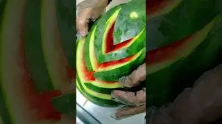 watermelon design cutting decoration #watermelon #foodcutting #decoration #foodshorts #tasty #viral