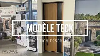 Porte d'entrée aluminium PASSAGE - Collection ESSENTIELLE