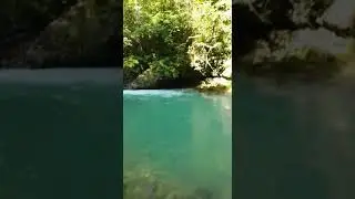 Река Курджипс. Середина мини-озера после водопада. Поселок Мезмай
